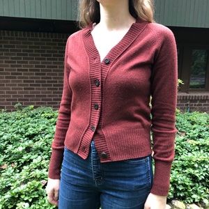 Everlane ReCashmere Varsity Cardigan, hardly worn
